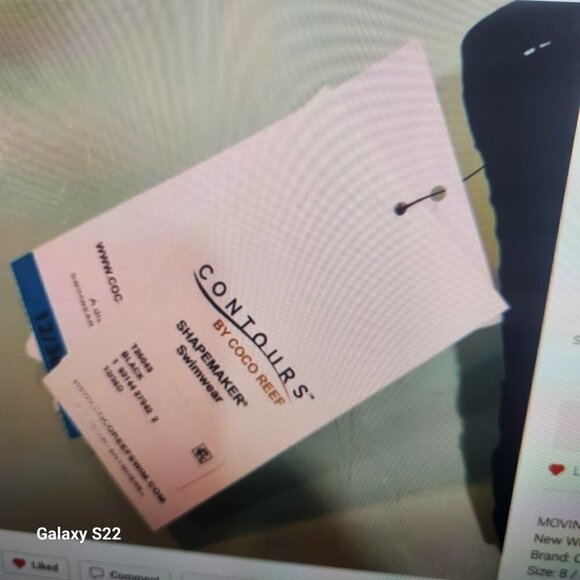 CocoReef Shapemaker Wrap Tankini Top. NWT. Size 8/32 C - Picture 4 of 10